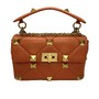 Bolsa Valentino Garavani Roman Stud Laranja