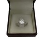 Anel Solitário Ouro Branco - 2.09 ct