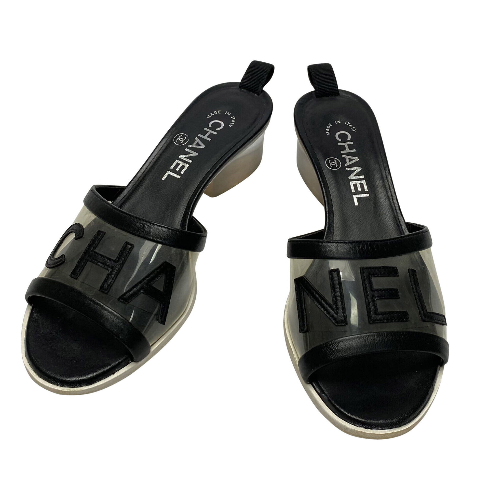 Mule Chanel PVC