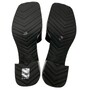 Sandália Gucci Rubber Slides Preta