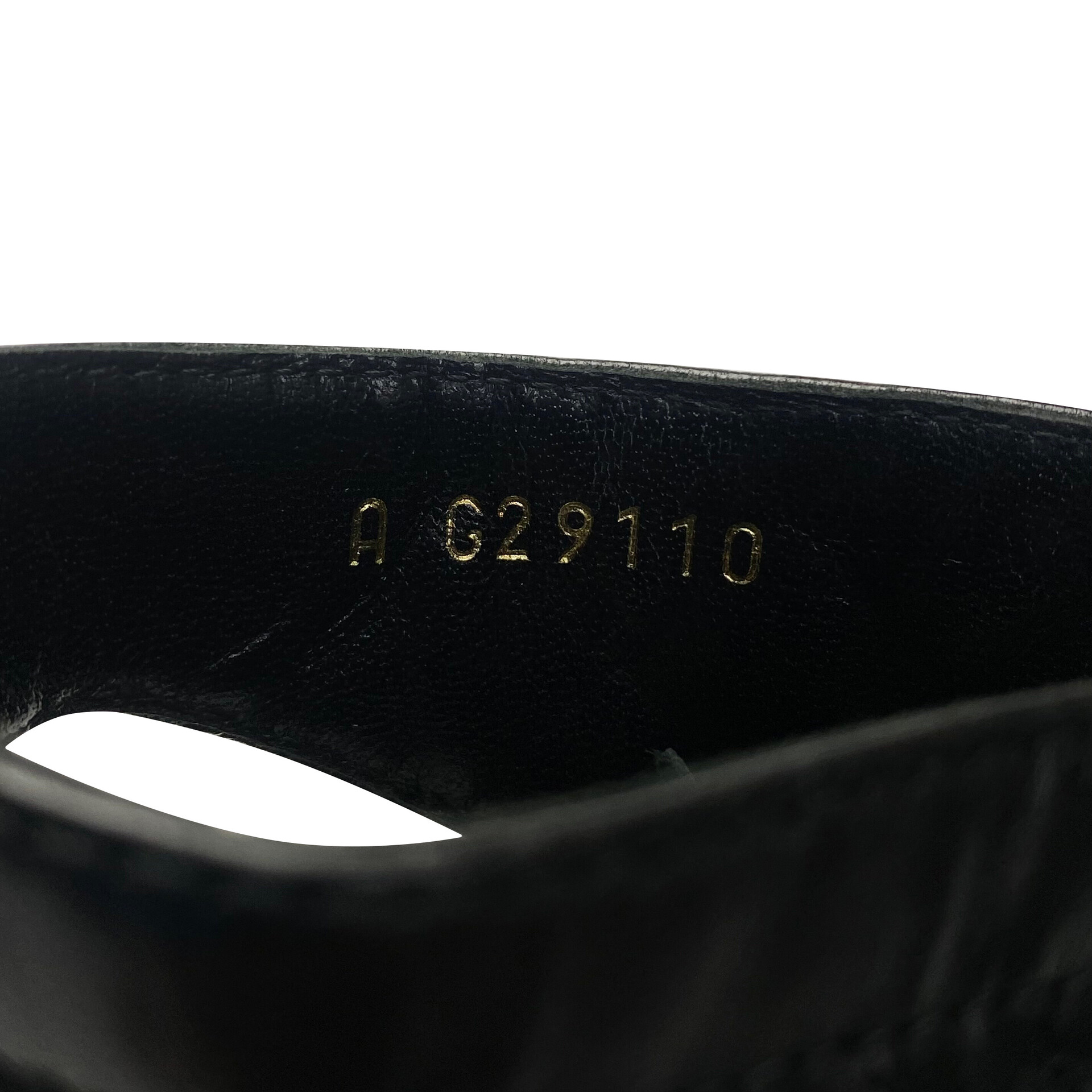 Bota Chanel Couro Preta