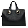 Bolsa Burberry Crest Grommet Preta