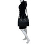 Bolsa Burberry Crest Grommet Preta
