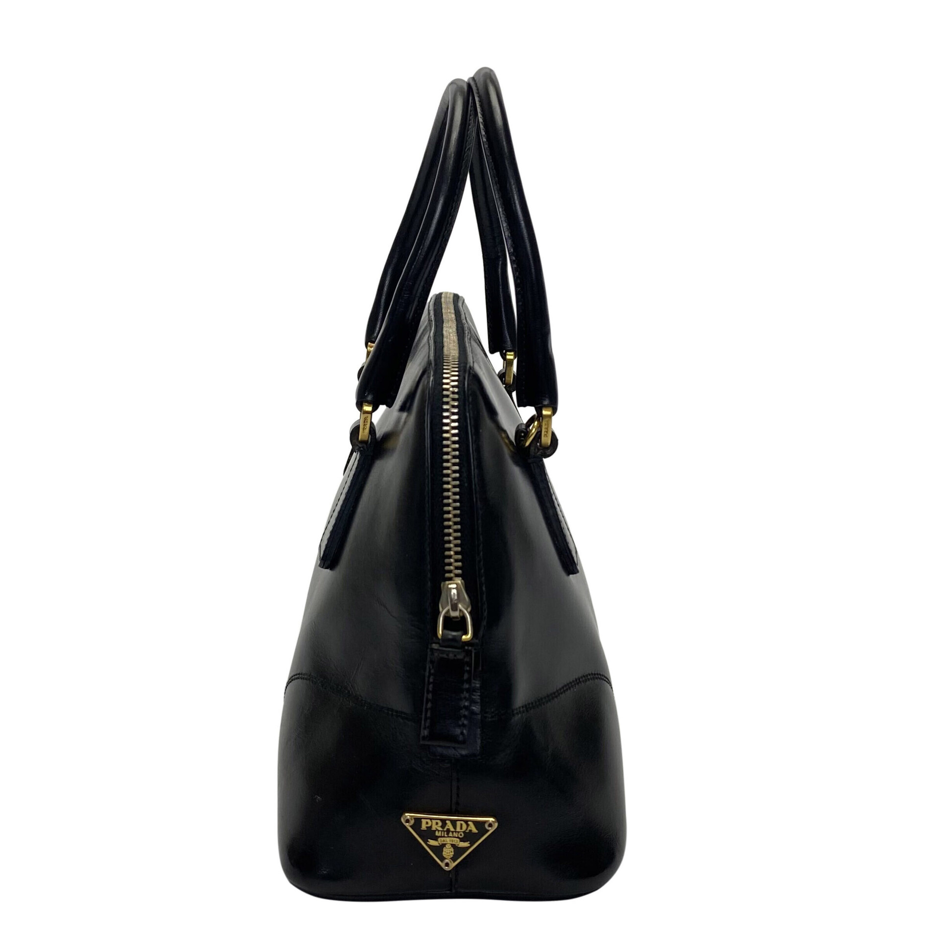 Bolsa Prada Couro Preta