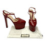 Sandália Gucci Angel T-Strap Vermelho