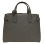 Bolsa Burberry Banner Couro Cinza