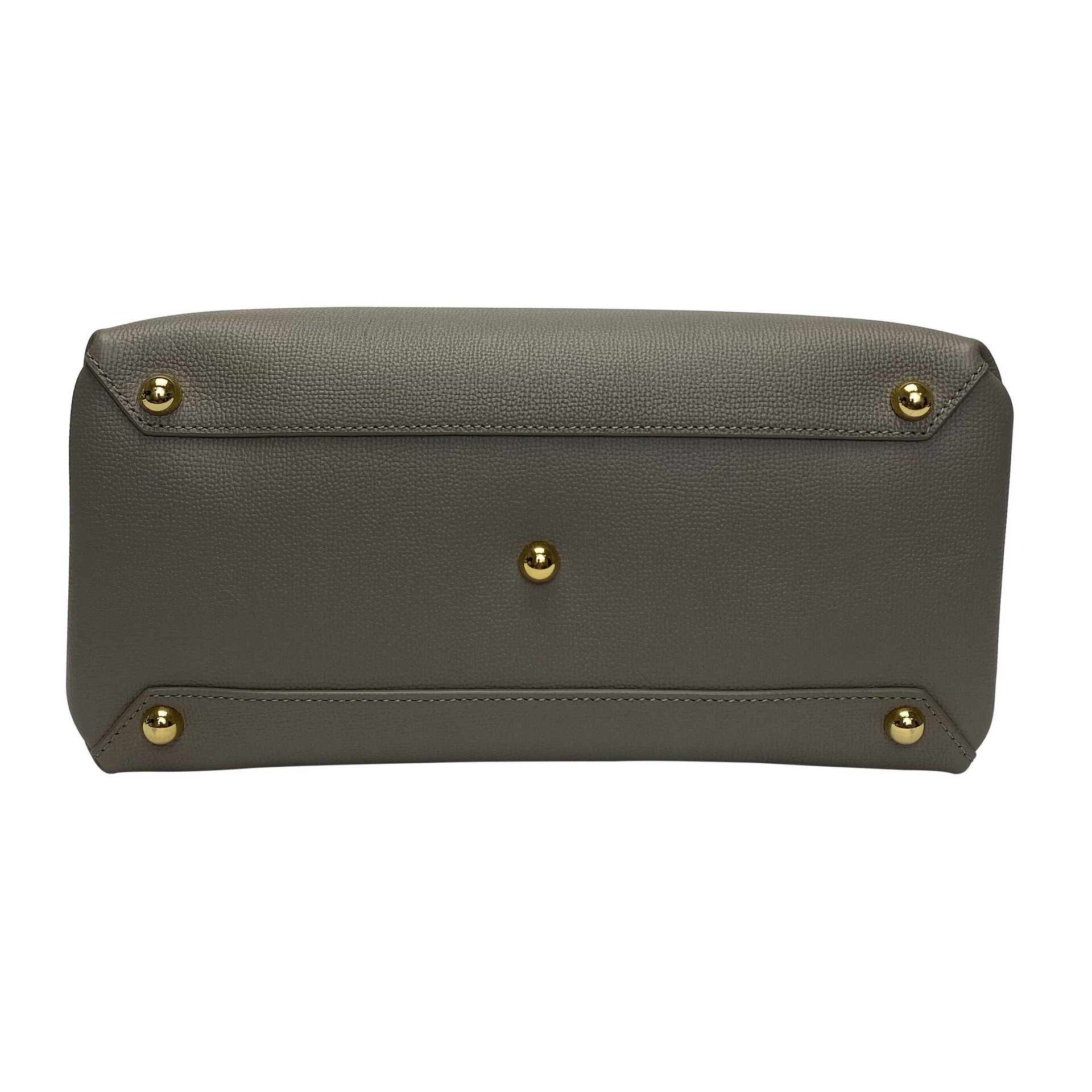 Bolsa Burberry Banner Couro Cinza