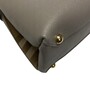 Bolsa Burberry Banner Couro Cinza