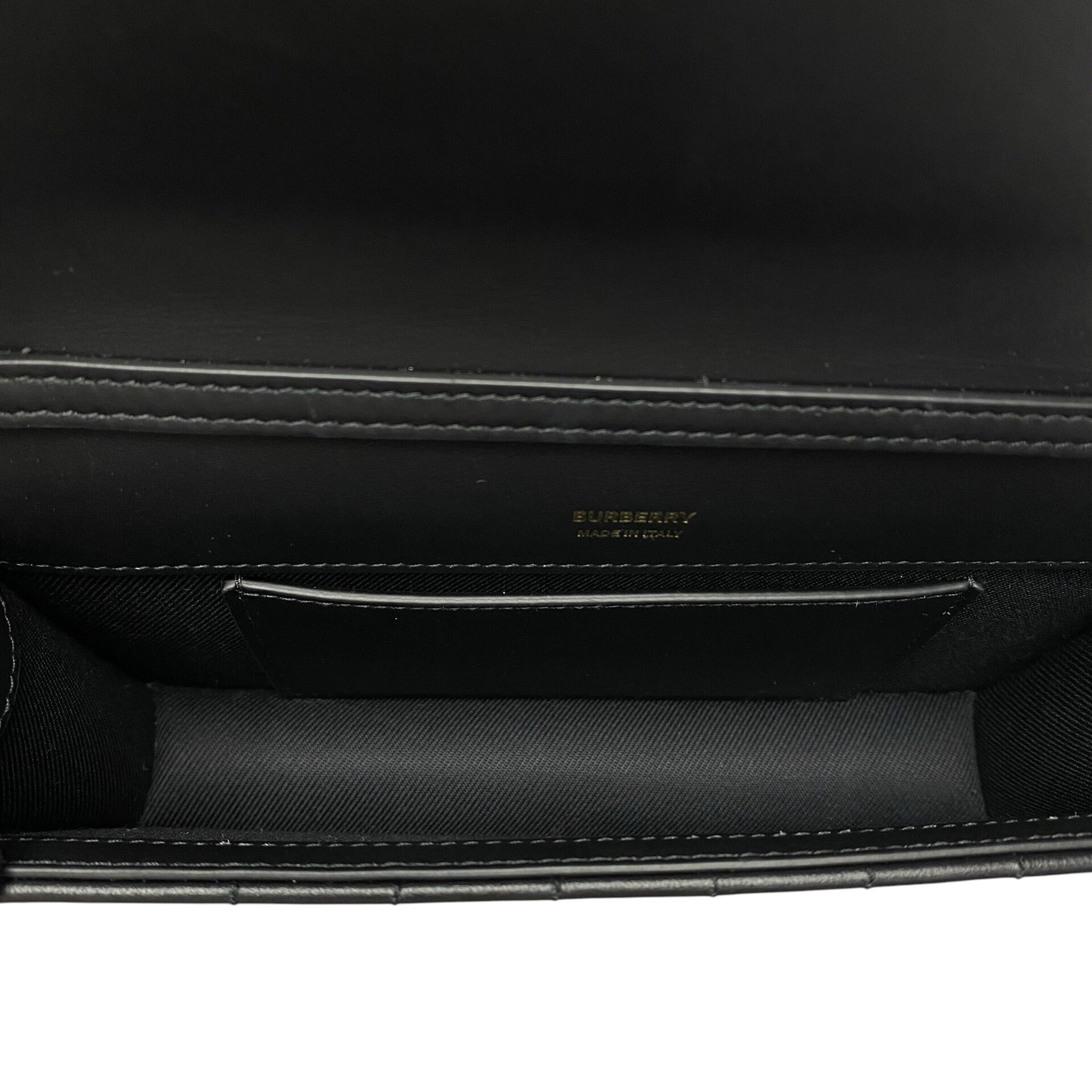 Bolsa Burberry Couro Preta