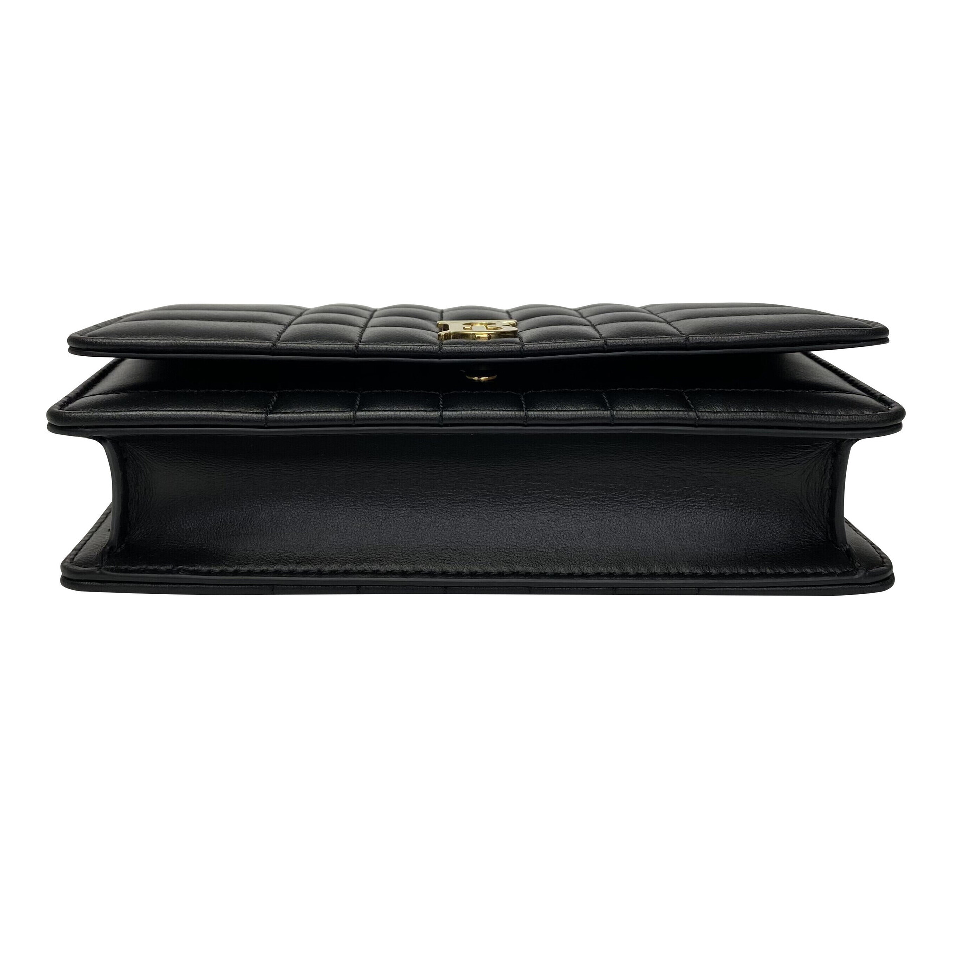 Bolsa Burberry Couro Preta