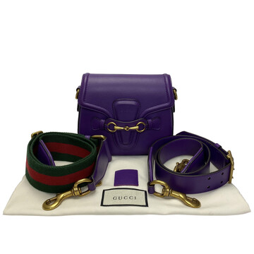 Bolsa Gucci Horsebit 1955 Roxa
