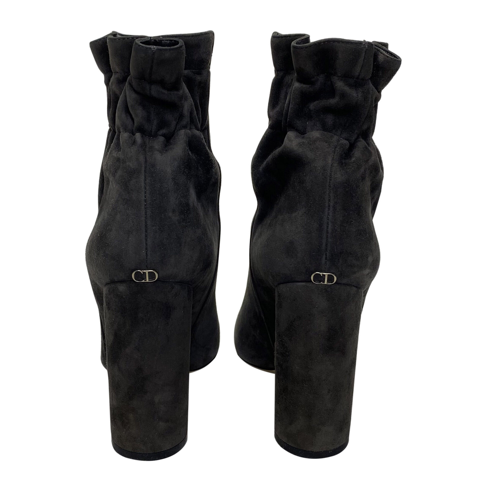 Bota Christian Dior Camurça Cinza