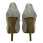 Peep Toe Miu Miu Laço Off White
