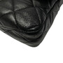 Bolsa Chanel Top Handle Flap Couro Preta