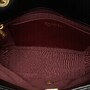 Bolsa Chanel Top Handle Flap Couro Preta