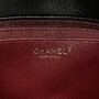 Bolsa Chanel Top Handle Flap Couro Preta