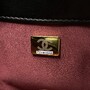 Bolsa Chanel Top Handle Flap Couro Preta