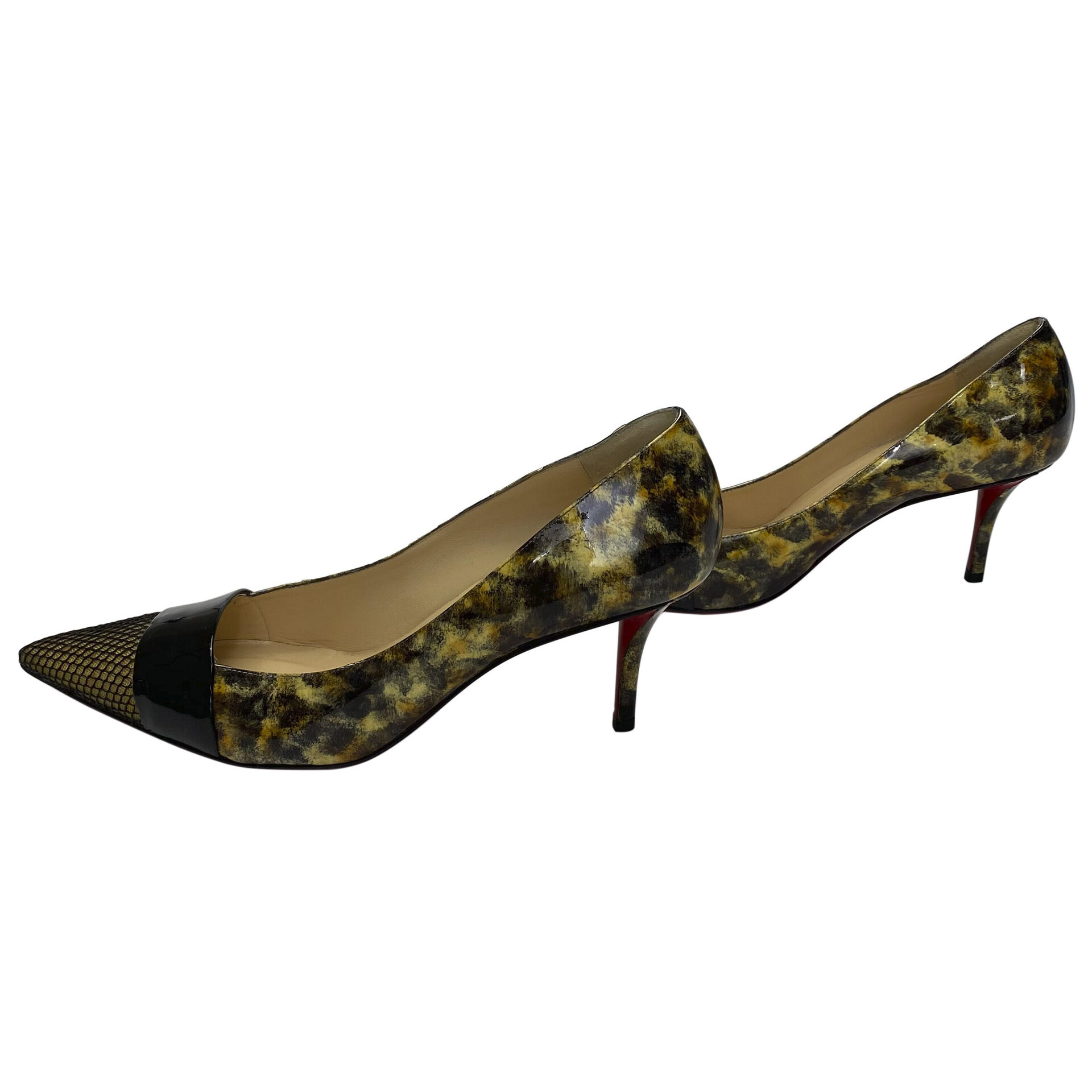 Sapato Christian Louboutin Animal Print