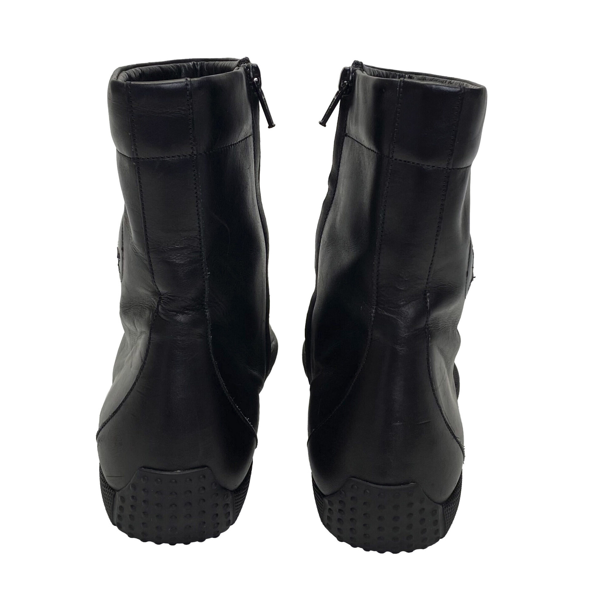 Bota Christian Dior Couro Preto
