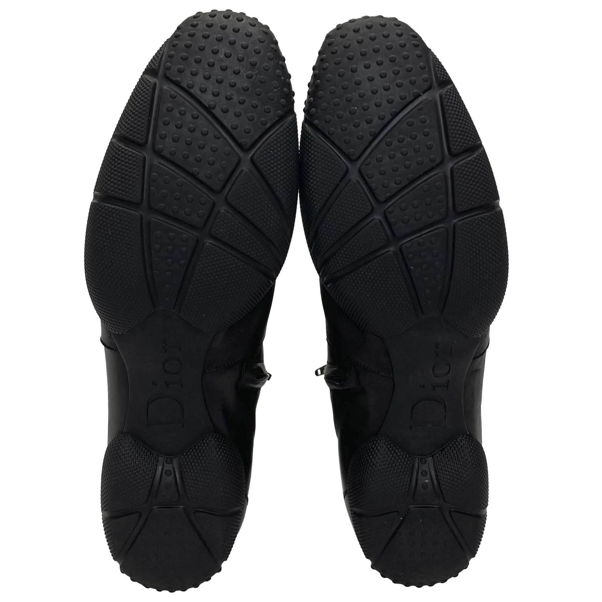 Bota Christian Dior Couro Preto
