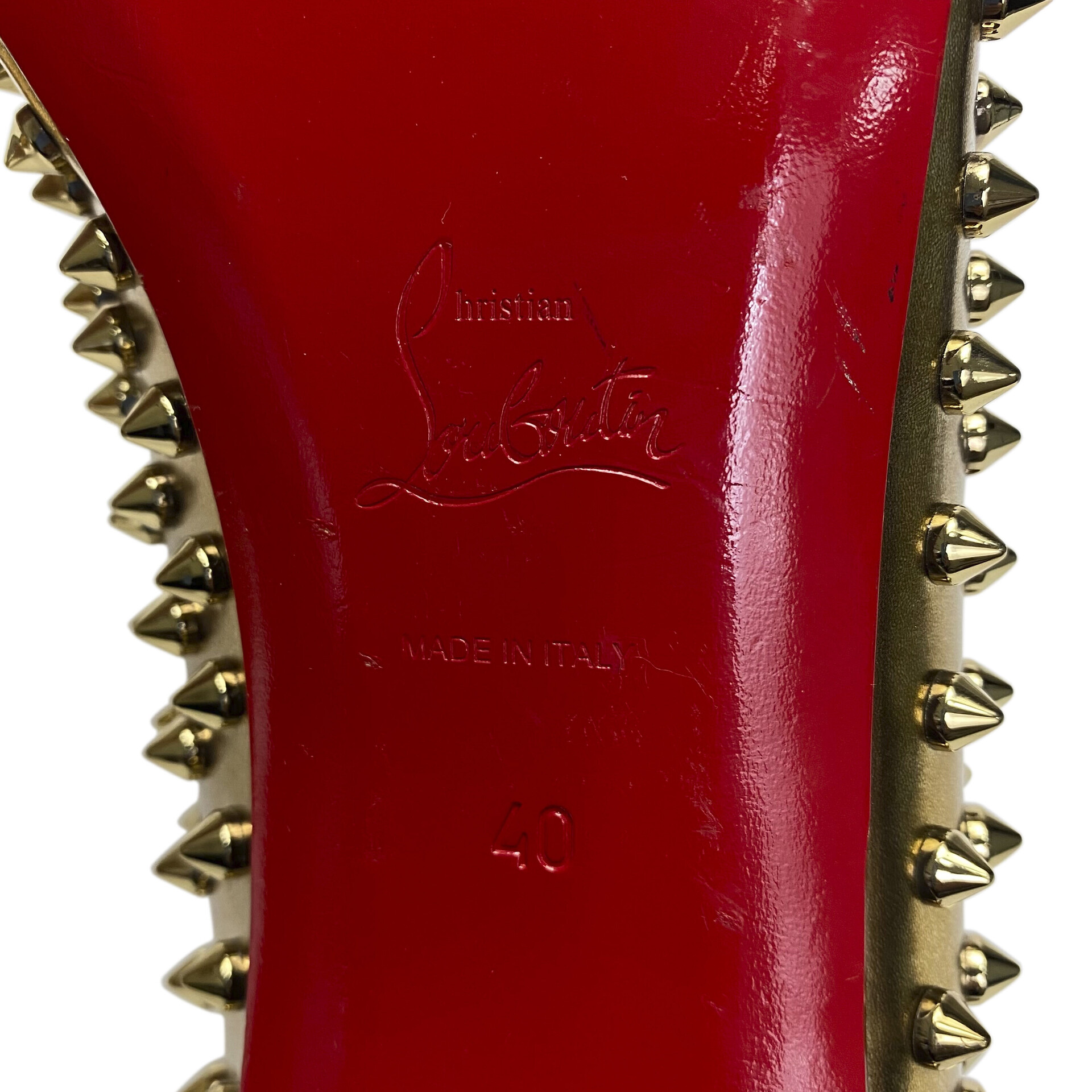 Sapatilha Christian Louboutin Spikes