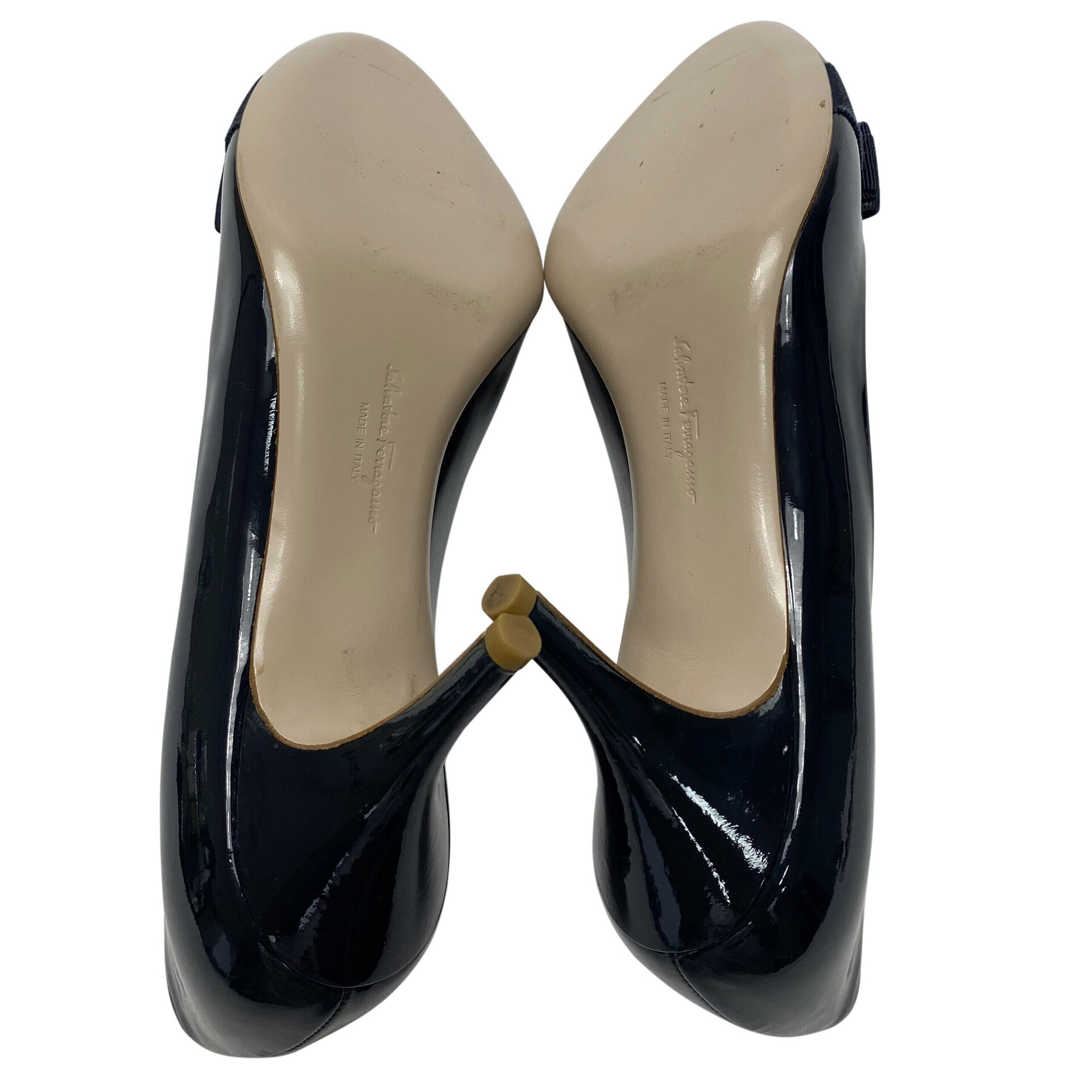Peep Toe Salvatore Ferragamo Azul