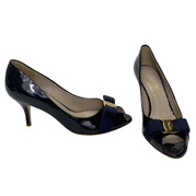 Peep Toe Salvatore Ferragamo Azul