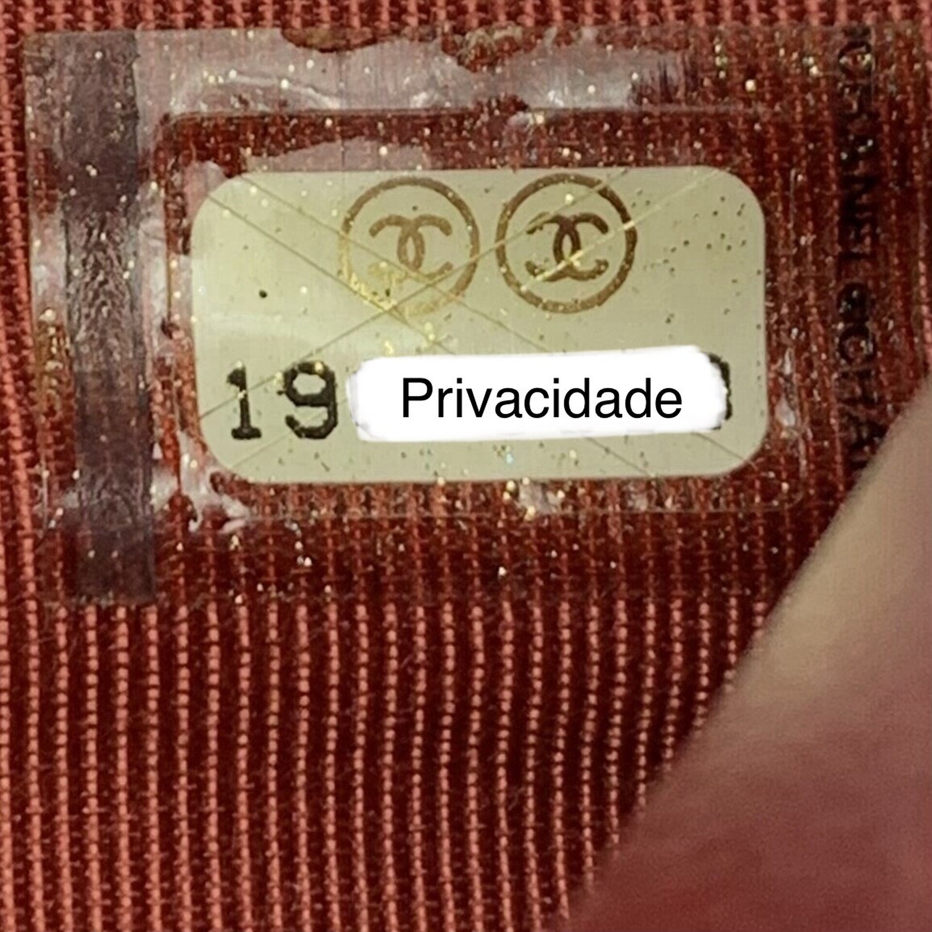 Carteira Chanel Couro Vermelha