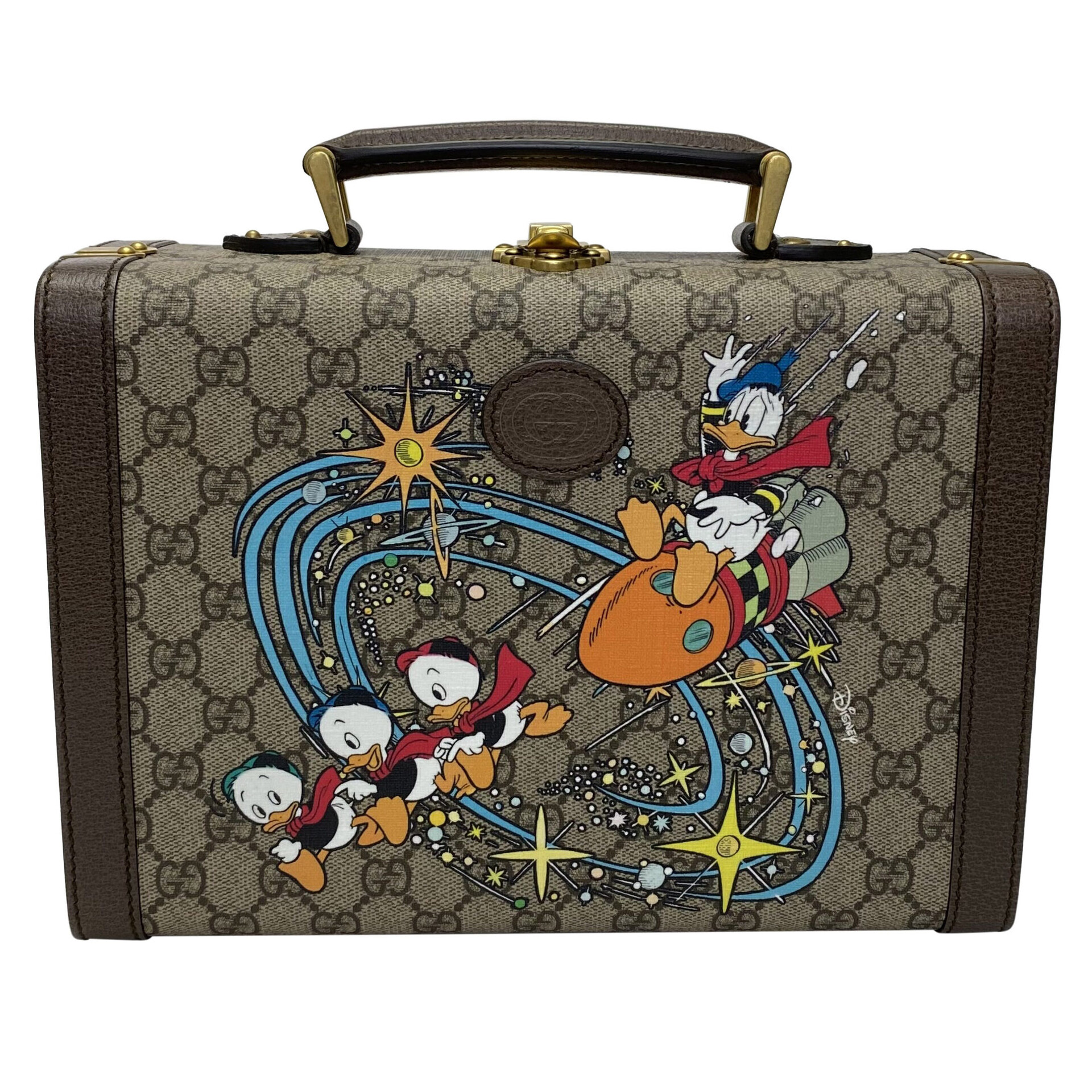 Bolsa Gucci GG Supreme Donald Duck Case Vanity