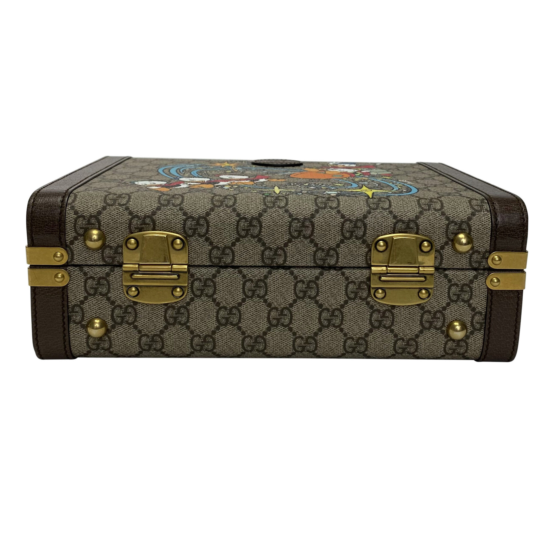 Bolsa Gucci GG Supreme Donald Duck Case Vanity
