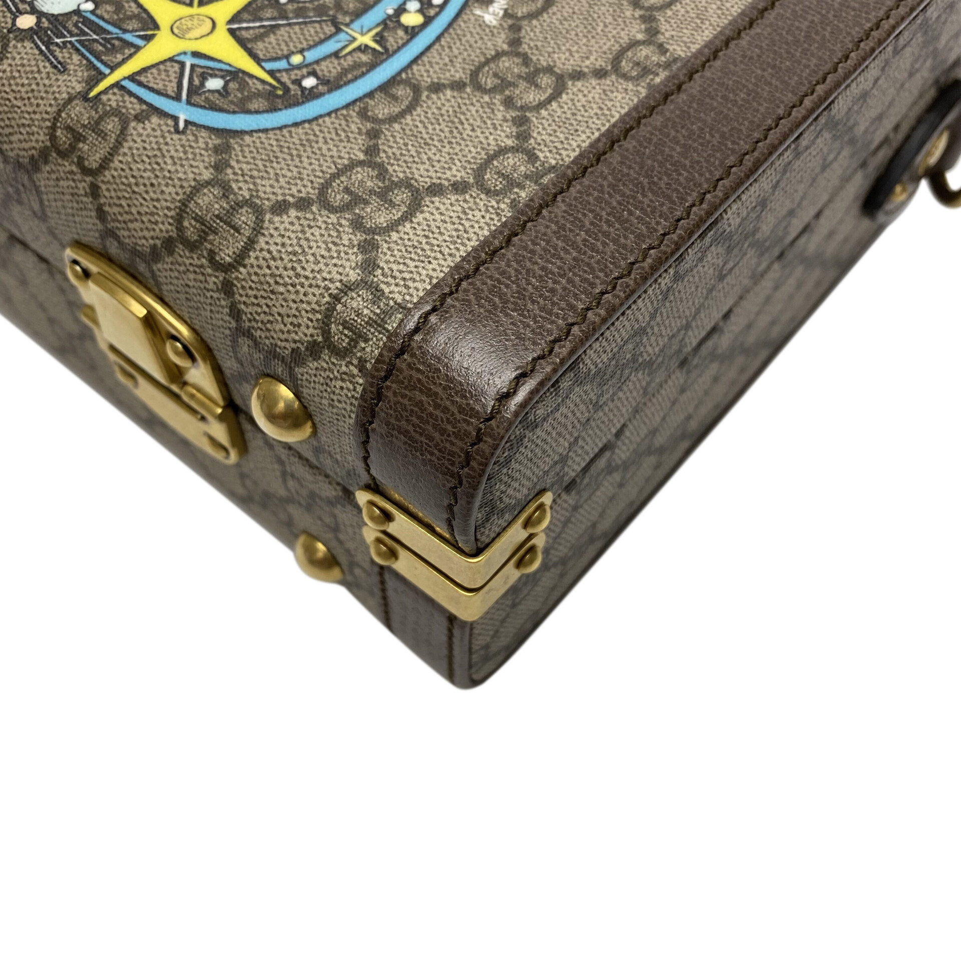 Bolsa Gucci GG Supreme Donald Duck Case Vanity