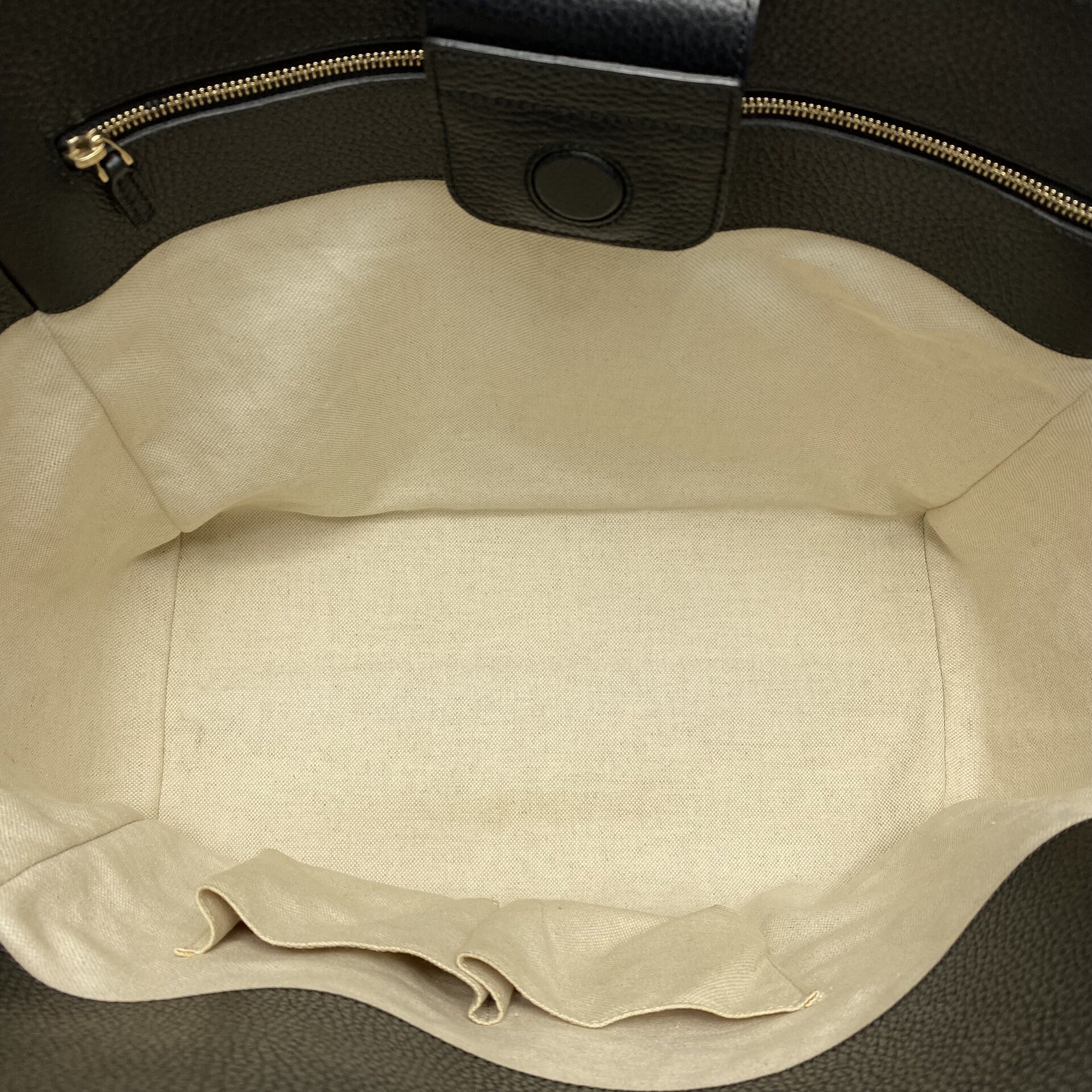 Bolsa Gucci Swing Tote Couro Preto