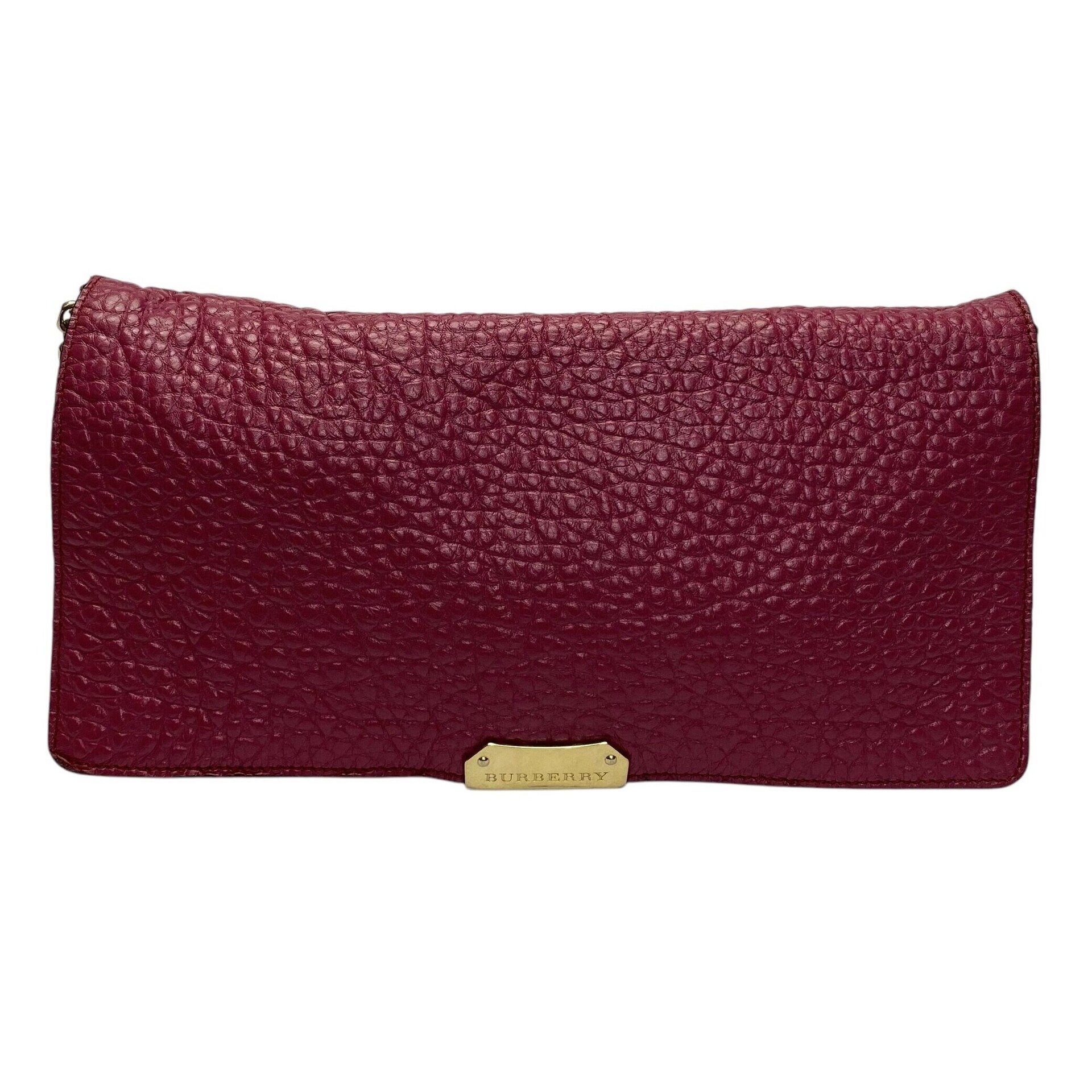 Bolsa Burberry Couro Rosa