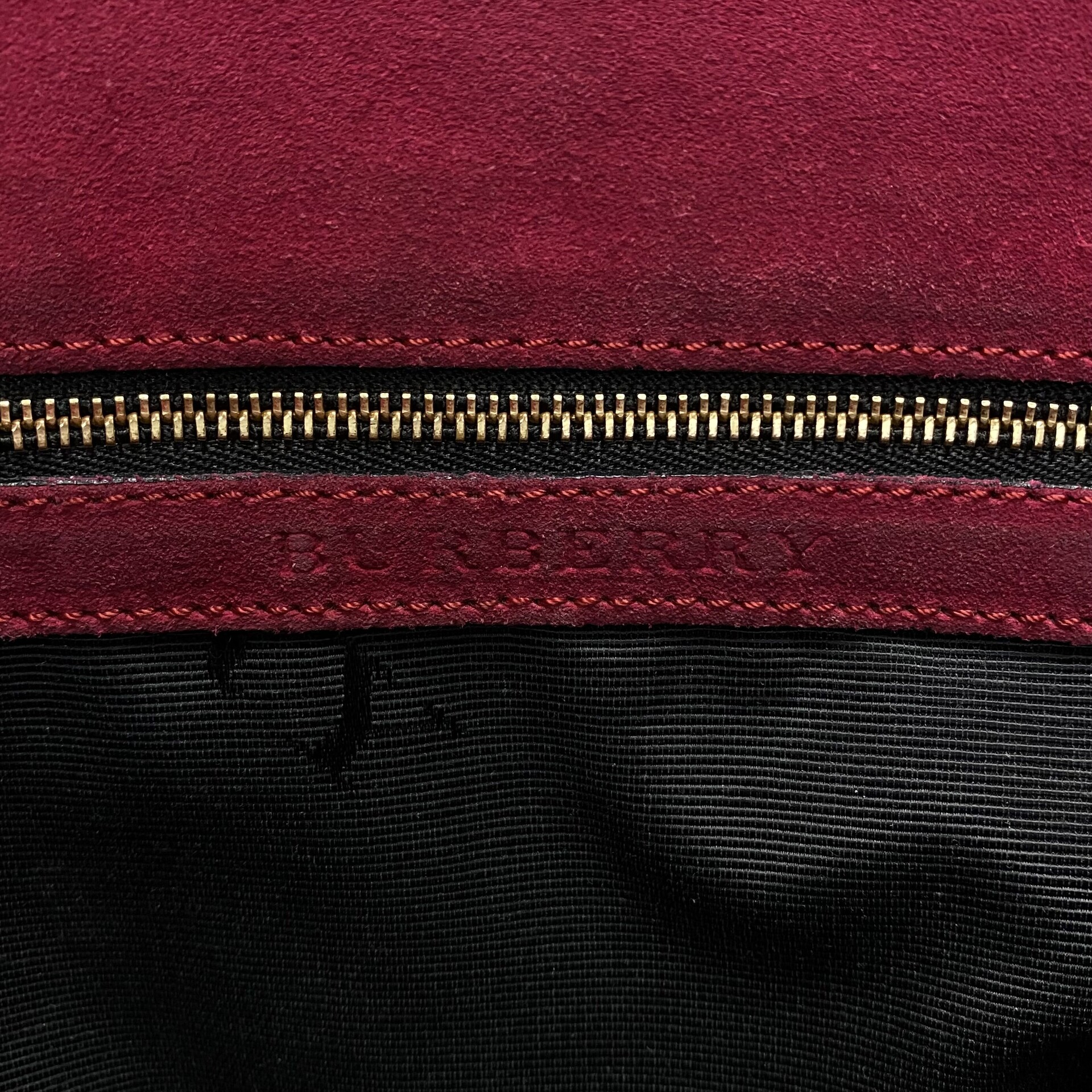 Bolsa Burberry Couro Rosa