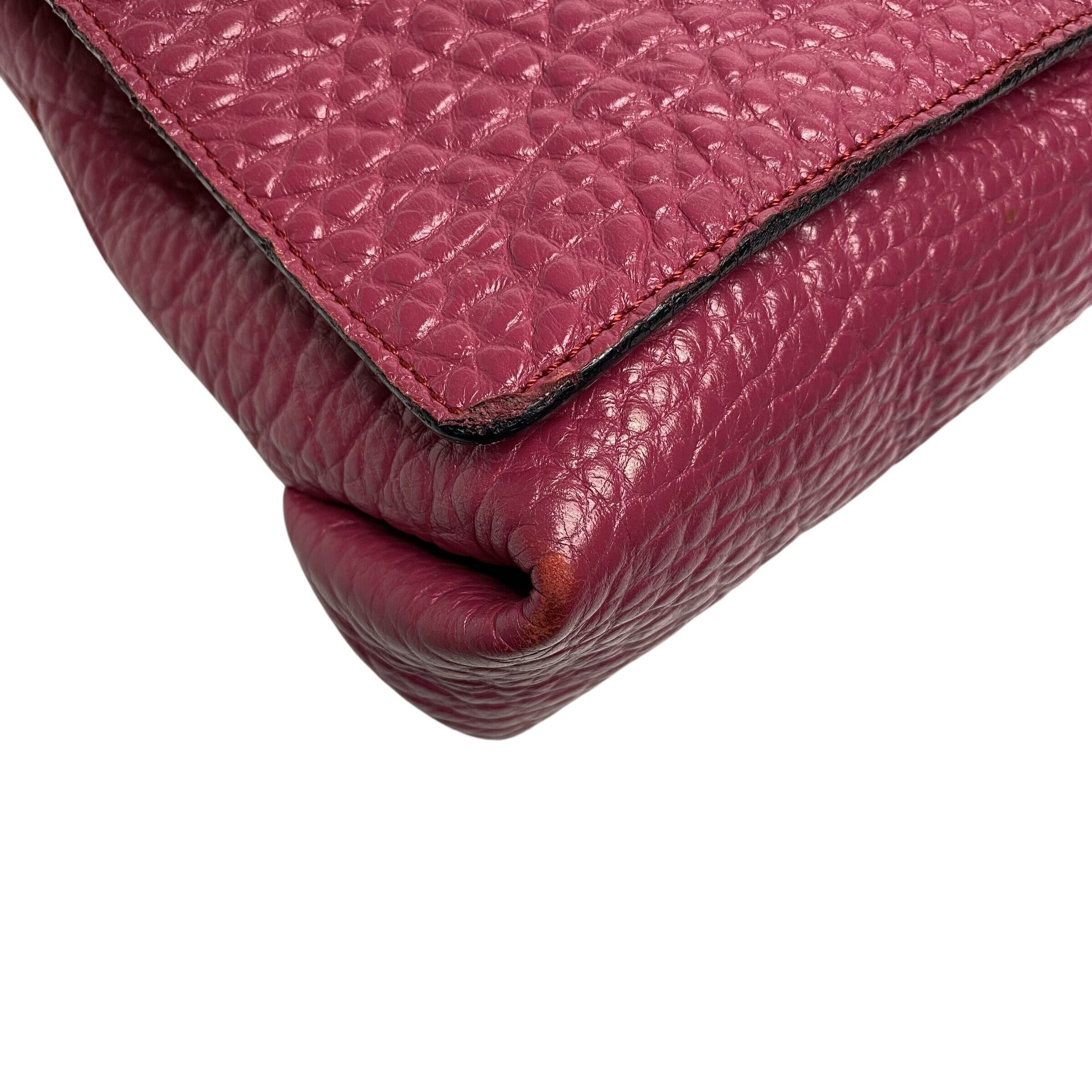 Bolsa Burberry Couro Rosa