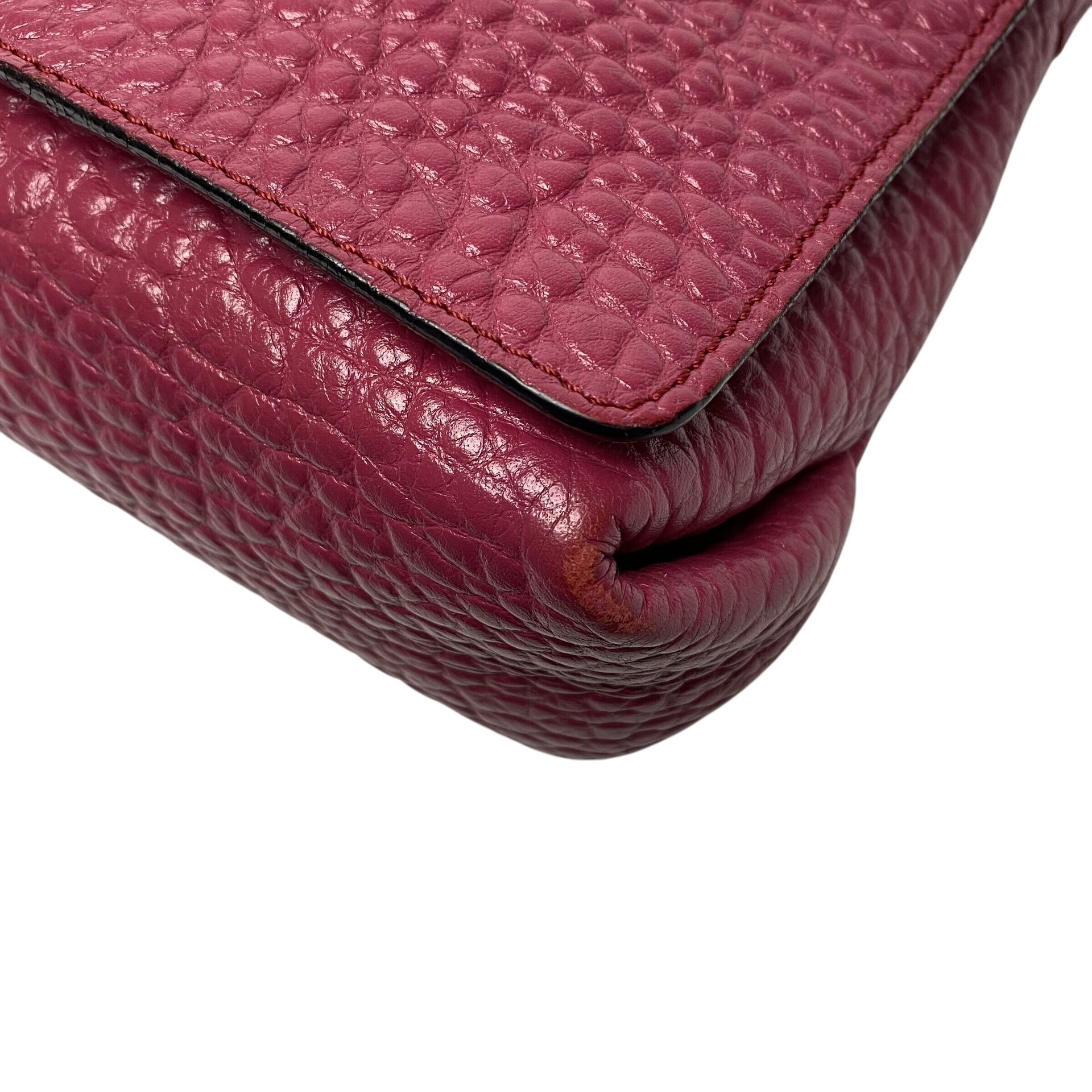 Bolsa Burberry Couro Rosa