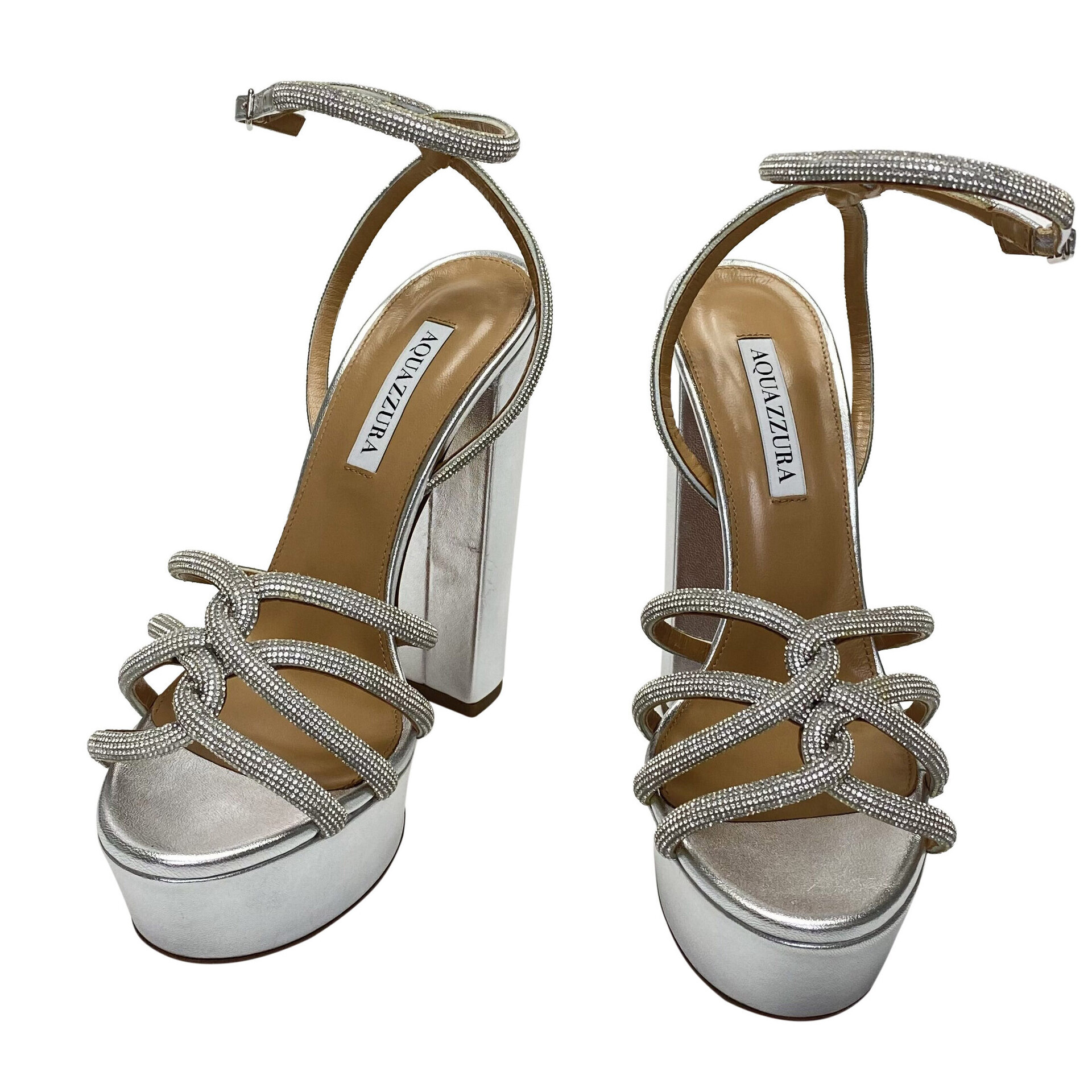 Sandália Aquazzura Moondust Sandal Plateau 140