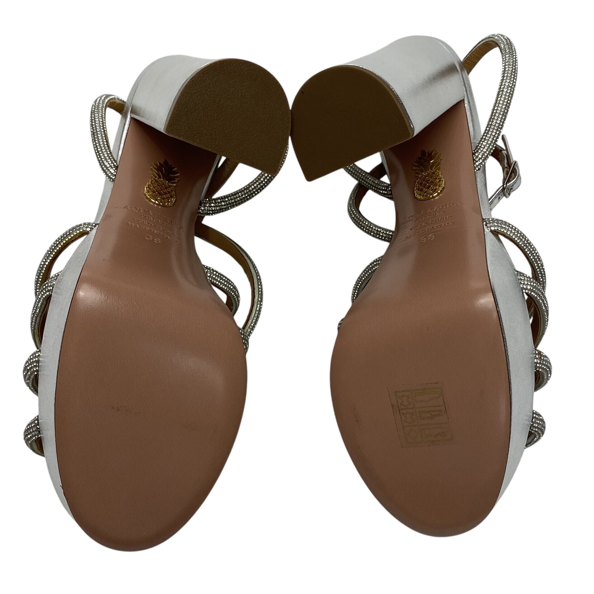Sandália Aquazzura Moondust Sandal Plateau 140