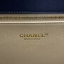 Bolsa Chanel Coco Luxe Two Pocket Flap Azul