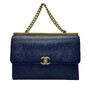 Bolsa Chanel Coco Luxe Two Pocket Flap Azul