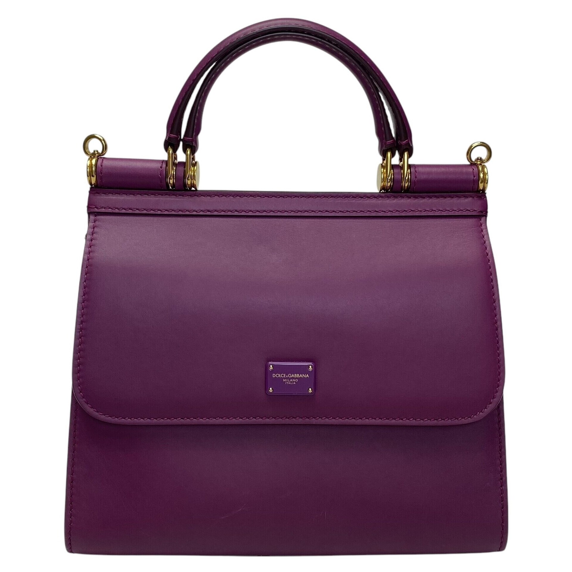 Bolsa Dolce & Gabbana Sicily 58 Roxa