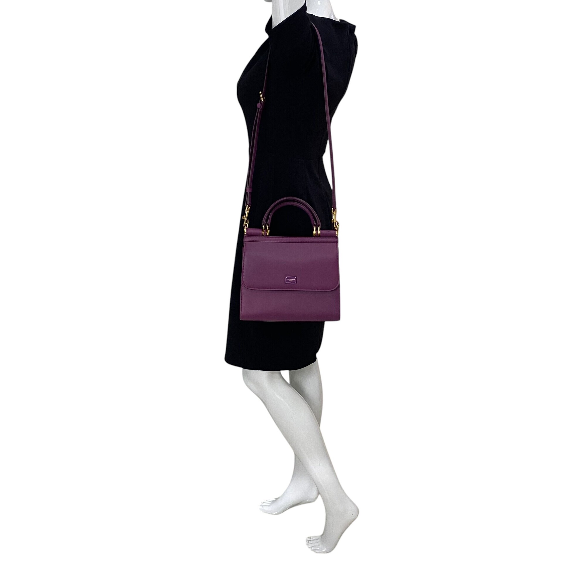 Bolsa Dolce & Gabbana Sicily 58 Roxa