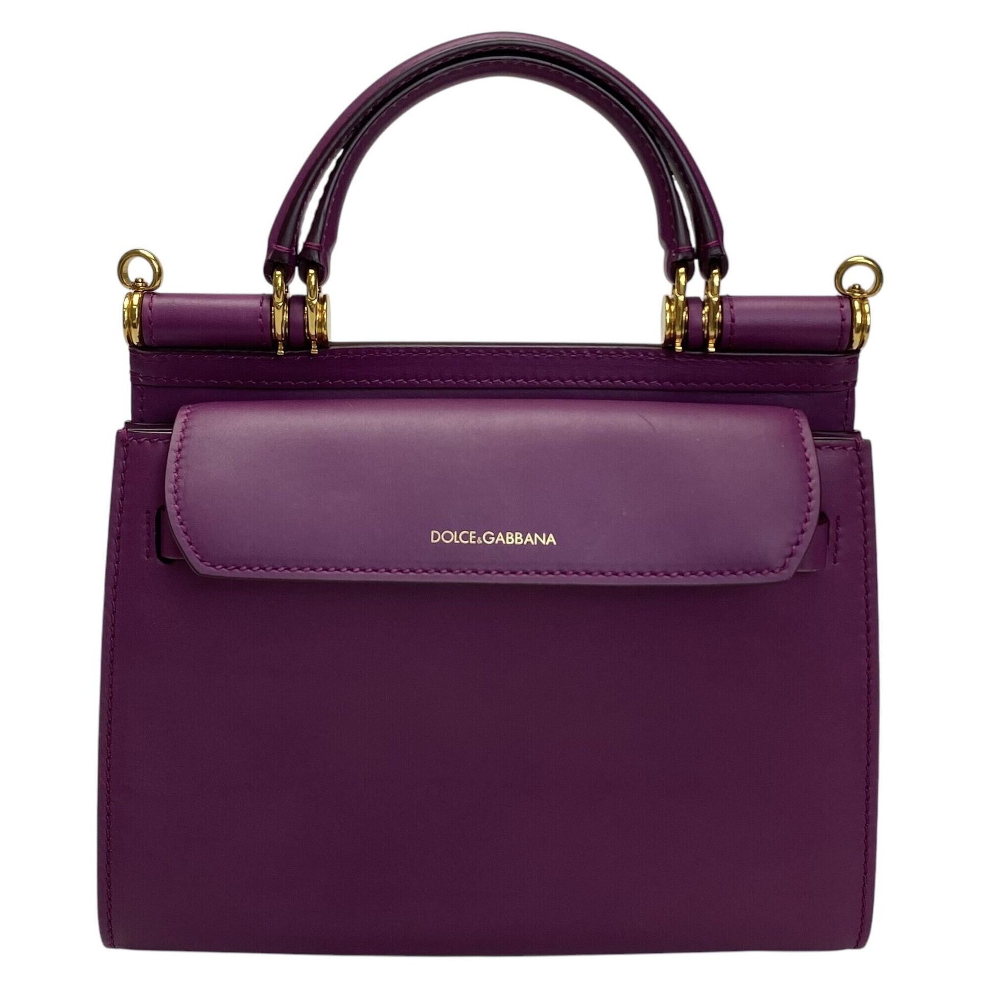 Bolsa Dolce & Gabbana Sicily 58 Roxa