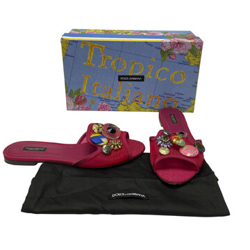 Mule Dolce & Gabbana Rosa