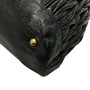 Bolsa Miu Miu Tote Bag Couro Preto