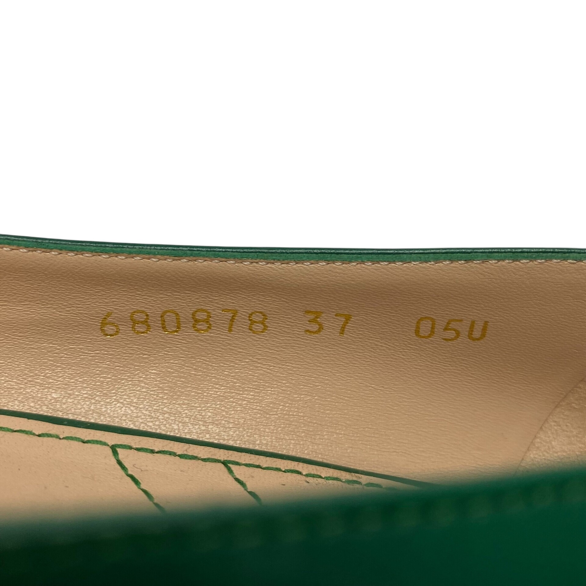 Sapatilha Gucci Marmont Verde