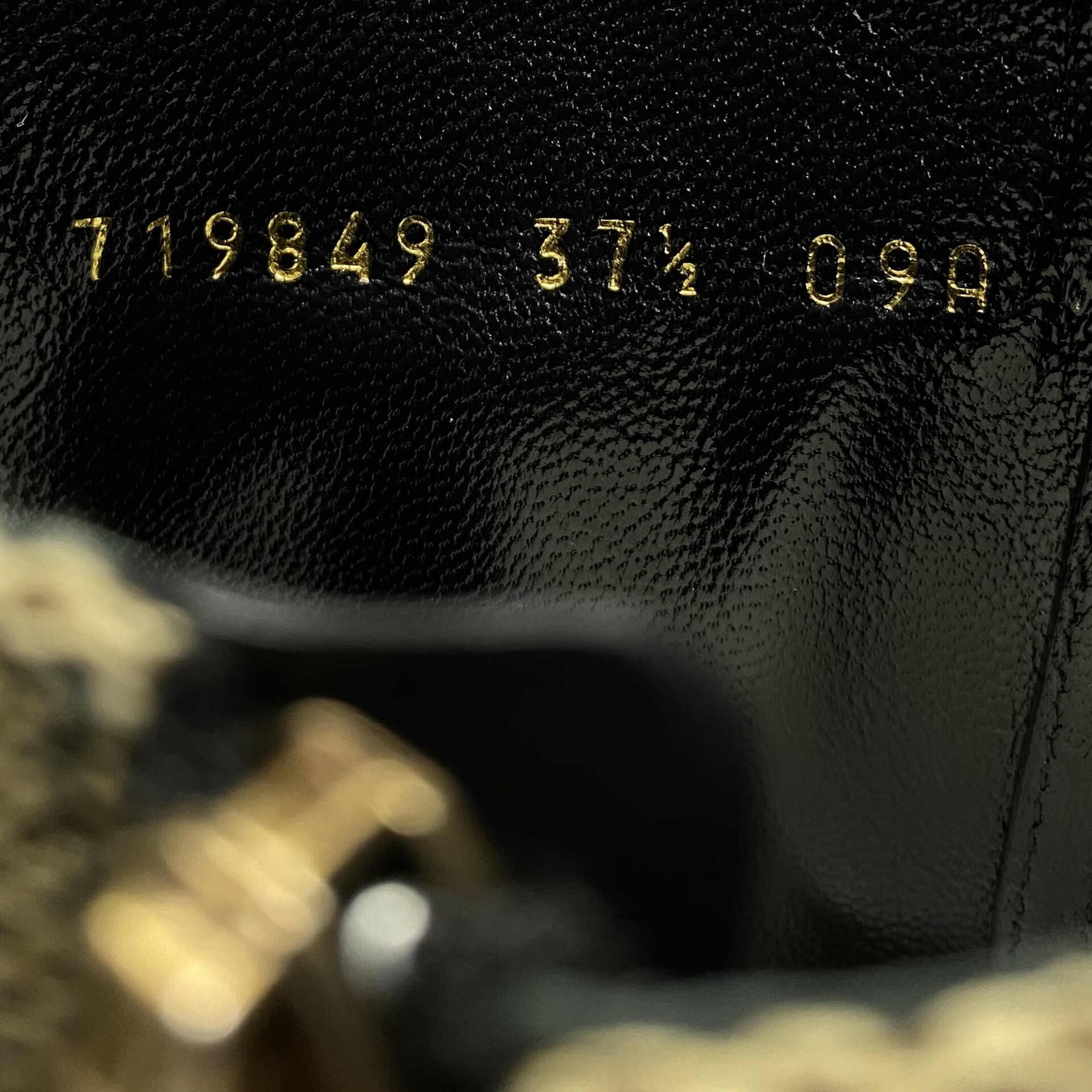 Bota Gucci Preta e Monograma