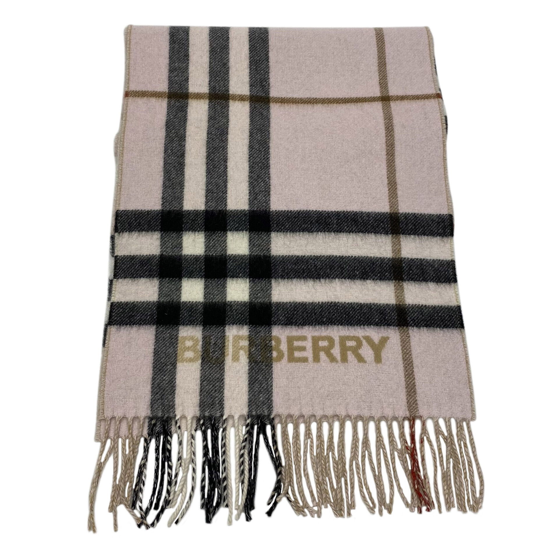 Cachecol Burberry Dupla Face