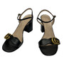 Sandália Gucci GG Marmont Preta
