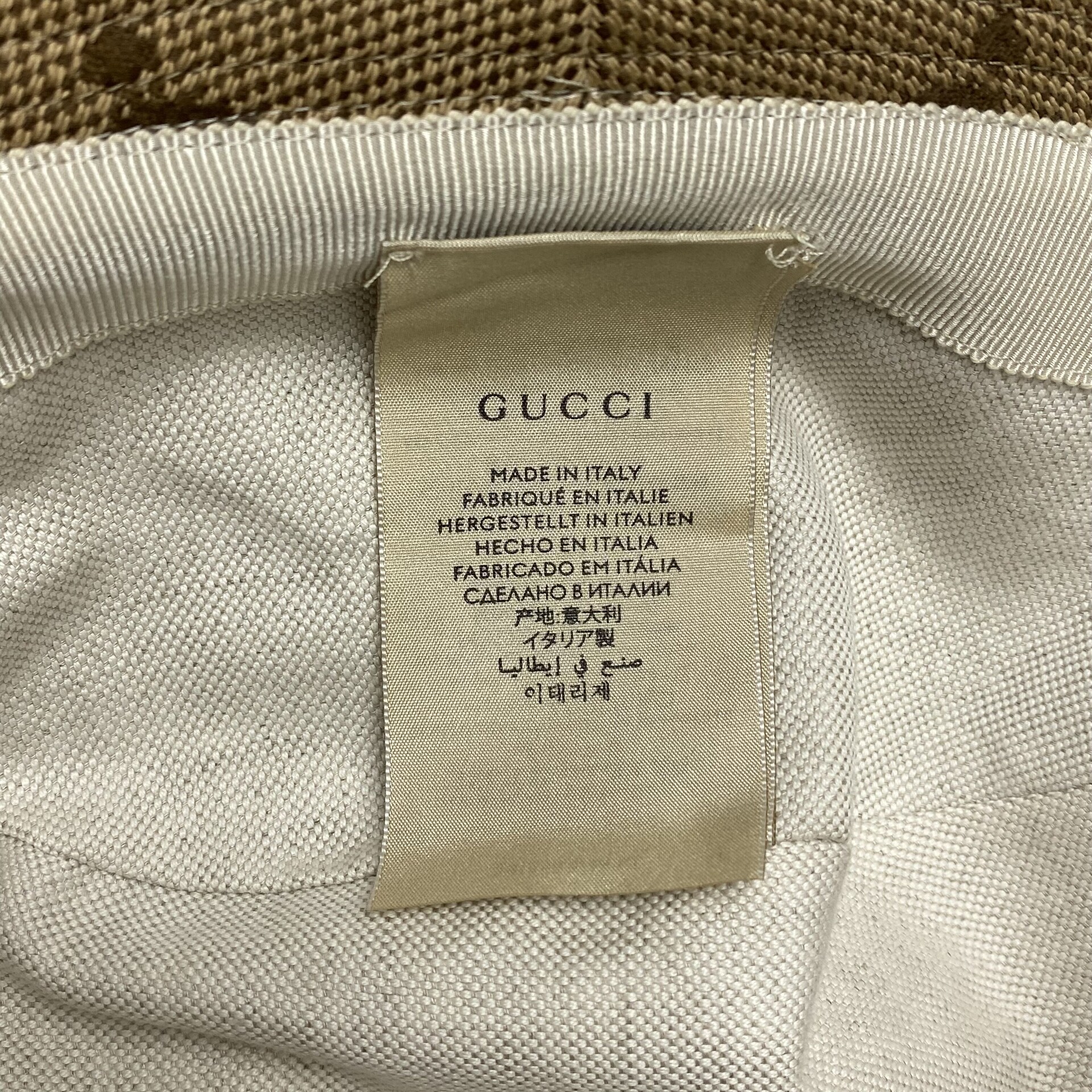 Chapéu Gucci Bucket GG